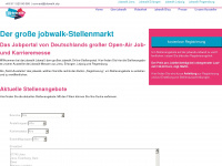 jobwalk.city Webseite Vorschau