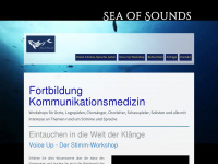 sea-of-sounds.com Webseite Vorschau