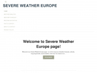 severe-weather.eu Webseite Vorschau