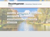 bauchhypnose.de Webseite Vorschau
