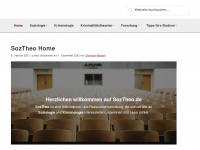 soztheo.de Webseite Vorschau