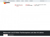 motorroller-freiburg.de Webseite Vorschau