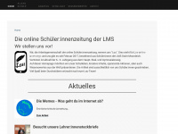 lms-schuelerzeitung.de Webseite Vorschau