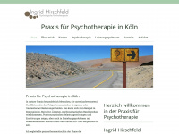 psychotherapie-hirschfeld.de Webseite Vorschau