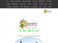 biolandhof-kelly.de Webseite Vorschau