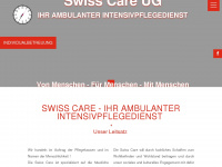 swiss-care-pd.ch Webseite Vorschau