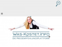 was-kostet.info Webseite Vorschau