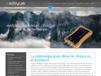 eddylab.fr Webseite Vorschau