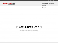 hamo-tec.de Webseite Vorschau