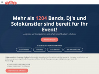123partymusik.ch Webseite Vorschau
