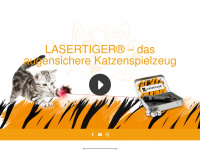 lasertiger.de Webseite Vorschau