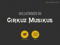 cirkuz-musikus.de Webseite Vorschau