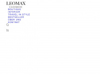leomax-collection.com Webseite Vorschau