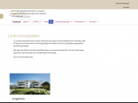 linthimmobilien.ch Webseite Vorschau