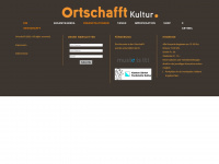 ortschafftkultur.ch Webseite Vorschau