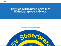 tsv-suederbrarup.eu Webseite Vorschau