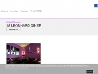 leonhard-diner.de Webseite Vorschau