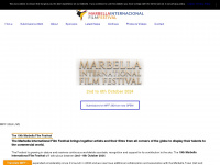 marbellafilmfestival.com Webseite Vorschau