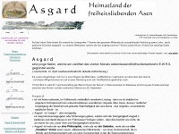 nation-asgard.de Webseite Vorschau