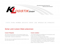 kl-logistik.jimdo.com Webseite Vorschau
