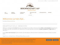 zuralp.ch Webseite Vorschau