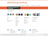 elbschulung.de Webseite Vorschau