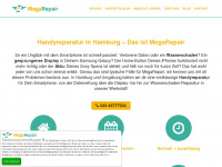 megarepair.de Webseite Vorschau