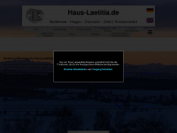 haus-laetitia.de Webseite Vorschau