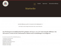 psv-balthasarhof.de Webseite Vorschau
