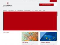 dav-international.eu Webseite Vorschau