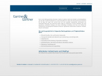 gantner-gantner.ch Webseite Vorschau