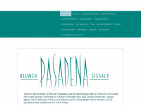 blumenpasadena.ch Webseite Vorschau