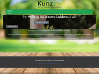 gala-kunz.de Webseite Vorschau