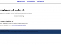 medienverleihstellen.ch Webseite Vorschau