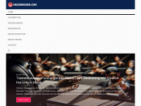 musikwissen.com Webseite Vorschau