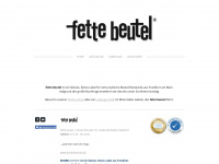 fettebeutel.com Webseite Vorschau