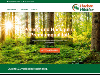 hacken-huettler.at Webseite Vorschau