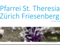 st-theresia.ch Webseite Vorschau
