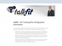 talkfit.de Webseite Vorschau