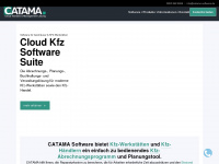 catama-software.de Webseite Vorschau
