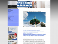 sporkenbach-baukonzept.de Webseite Vorschau
