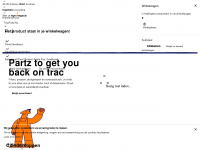 tracpartz.nl Webseite Vorschau