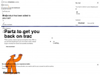 tracpartz.com Webseite Vorschau