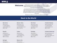 devir.com Webseite Vorschau