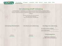 lebensweg.info Webseite Vorschau