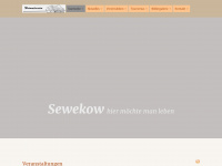 heimatverein-sewekow.de Webseite Vorschau