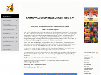 karnevalverein-bessungen.com Webseite Vorschau