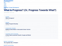 humanprogress.org Webseite Vorschau