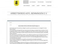 ak-asyl-benningen.de Webseite Vorschau