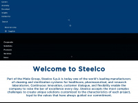 steelcogroup.com Webseite Vorschau